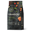 Беззерновой корм с живыми пробиотиками GRANDORF Fresh ADULT Salmon & Sweet Potato (Свежее филе лосося с бататом для кошек) 2 кг