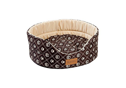 Katsu Yohanka shine Dog Paws Лежак Катсу для животных Бежево-коричневый 3) 52х46х19 см