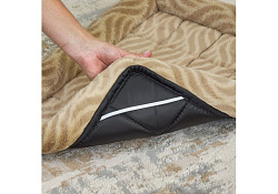 MidWest Deluxe Wave Bed Лежанка Мидвест Меховая Песочная для собак и кошек 51 х 31,5 х 6,5 см