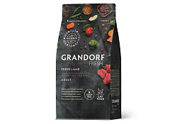 Grandorf Fresh Adult Lamb & Sweet Potato Сухой Беззерновой корм Грандорф для взрослых кошек Ягненок батат 400 г