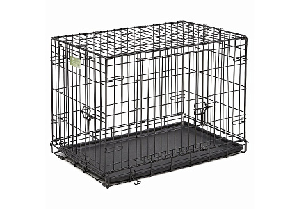 MidWest iCrate Double Door Dog Crate Клетка Мидвест 2 двери Черная 30")76х48х53h см