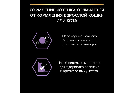 PRO PLAN KITTEN Влажный корм Паучи ПРО ПЛАН для котят с говядиной в соусе (цена за упаковку) 85г х 26шт