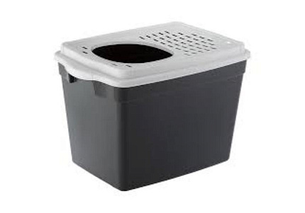 ferplast JUMPY Туалет Ферпласт для кошек Закрытый с верхним входом 38,8x57,5xh39см