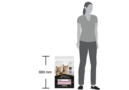 PRO PLAN DELICATE Сухой корм ПРО ПЛАН для котят при чувствительном пищеварении с индейкой 10 кг