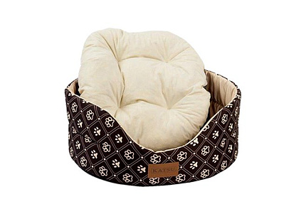 Katsu Yohanka shine Dog Paws Лежак Катсу для животных Бежево-коричневый 2) 46х32х18 см