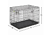 MidWest iCrate Double Door Dog Crate Клетка Мидвест 2 двери Черная 36")91х58х64h см