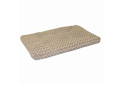 MidWest Ombre' Mocha Swirl Fur Pet Bed Лежанка Мидвест с завитками Плюшевая Мокко 42") 104х64 см