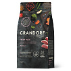 Беззерновой корм с живыми пробиотиками GRANDORF Fresh ADULT Duck & Sweet Potato (Свежее мясо утки с бататом для кошек) 2 кг