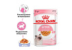 Royal Canin Kitten Instinctive Jelly Влажный корм (Консервы-Паучи) Роял Канин Киттен Инстинктив для Котят в возрасте от 4 до 12 месяцев в Желе (цена за упаковку) 85г х 28шт