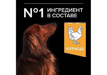 PRO PLAN OPTI BALANCE Сухой корм ПРО ПЛАН для взрослых собак мелких пород с курицей 3 кг
