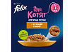 FELIX KITTEN Влажный корм Паучи Пурина Феликс для котят с курицей в желе (цена за упаковку) 75г х 26шт