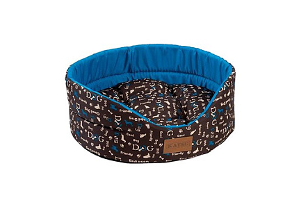 Katsu Yohanka shine Dogs Лежак Катсу для животных Синий 4) 58х52х20 см