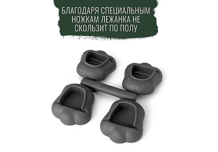 MPS Straka 77 МПС лежанка для кошек и собак Пластиковая Антрацит 93х67х27см