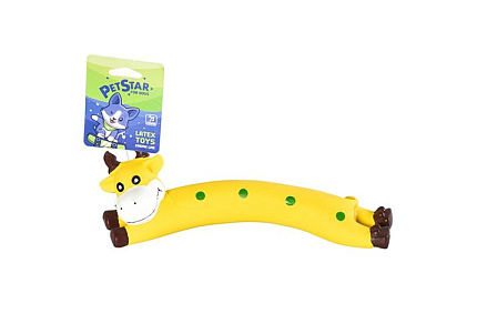 Pet Star Игрушка Пет Стар для собак КОРОВКА латекс 28 см