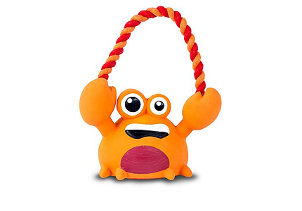 Max & Molly Комбинированная игрушка Макс и Молли для собак Краб Ленни Крабиц 1 шт