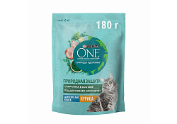 PURINA ONE SUPERFOOD Сухой корм Пурина УАН для взрослых кошек с курицей 180 г