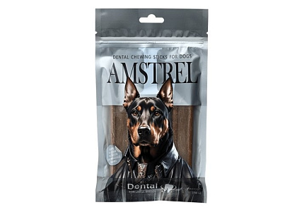 Amstrel Dental Лакомство Амстрел жевательное для собак крупных Breeds L 150 г