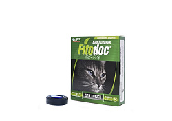 Fitodoc БиоОшейник Фитодок для кошек Репеллентный от блох до 3 месяцев и клещей до 5 недель на основе эфирных масел 35 см