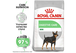 Royal Canin Mini Sensible Digestive Care Сухой корм Роял Канин Мини Сенсибл для собак Мелких пород с Чувствительным пищеварением 1 кг
