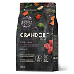 Беззерновой корм с живыми пробиотиками GRANDORF Fresh ADULT Lamb & Sweet Potato (Свежее мясо ягненка с бататом для кошек) 400 г