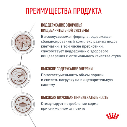 Сухой корм Royal Canin GASTROINTESTINAL (ГАСТРОИНТЕСТИНАЛ) 2 кг