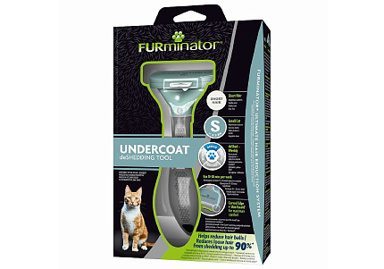 FURminator S Small Cat Short Hair Фурминатор для Мелких кошек с Короткой шерстью 1 шт