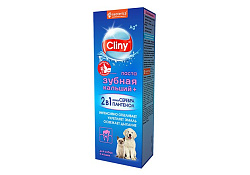 Cliny Зубная паста Клини Кальций+ для собак и кошек 75 мл