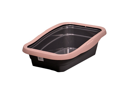 MPS Nella МПС туалет-лоток с бортом 58x37,5x18 см Мокко