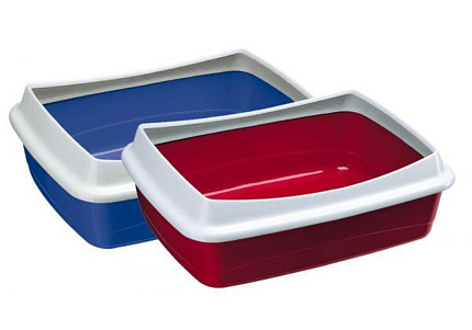 ferplast NIP PLUS 20 Открытый туалет Ферпласт для кошек со Съемным пластиковым бортом 55х40хh17,5см