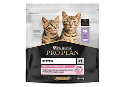 PRO PLAN DELICATE Сухой корм ПРО ПЛАН для котят при чувствительном пищеварении с индейкой 400 г