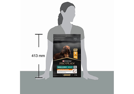 PRO PLAN OPTI BALANCE Сухой корм ПРО ПЛАН для взрослых собак мелких пород с курицей 3 кг