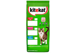 Kitekat Китикет Сухой корм для кошек Мясной пир 15 кг