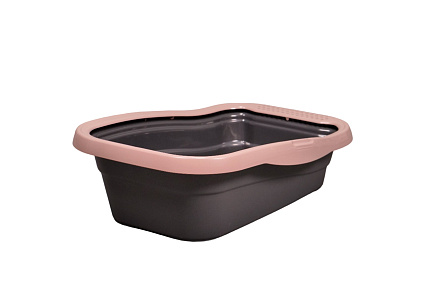 MPS Nella МПС туалет-лоток с бортом 58x37,5x18 см Мокко