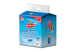 Mr.Fresh Expert Regular Подстилки Мистер Фреш Гелевые впитывающие с Липкими фиксаторами 40х60см 30шт