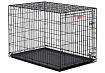 MidWest iCrate Dog Crate Клетка Мидвест 1 дверь Черная 42")106х71х76h см