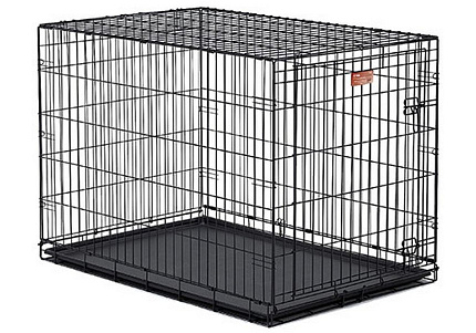 MidWest iCrate Dog Crate Клетка Мидвест 1 дверь Черная 42")106х71х76h см