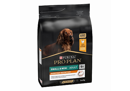 PRO PLAN OPTI BALANCE Сухой корм ПРО ПЛАН для взрослых собак мелких пород с курицей 3 кг